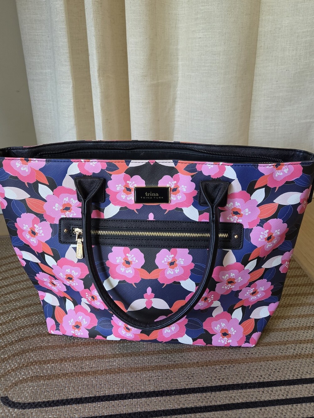 Trina Turk "All Over Narcissus" Floral Tote Bag TTT-2009